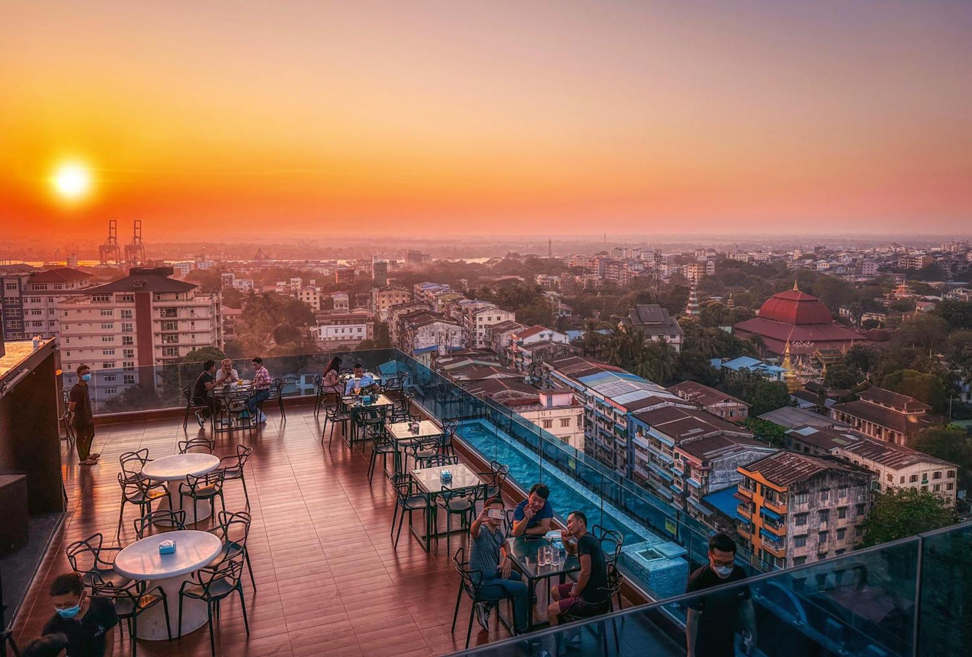 Hotel Sanchaung Rangoon Eksteriør billede