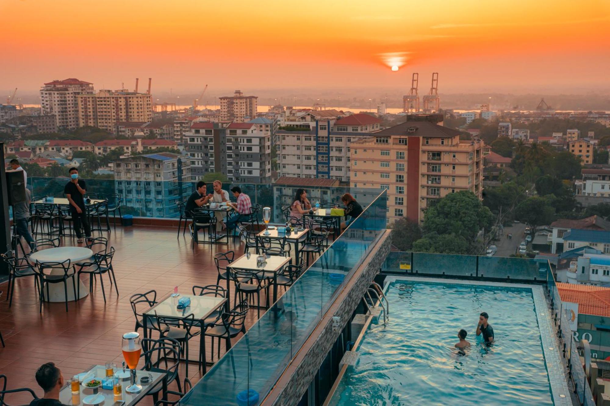 Hotel Sanchaung Rangoon Eksteriør billede